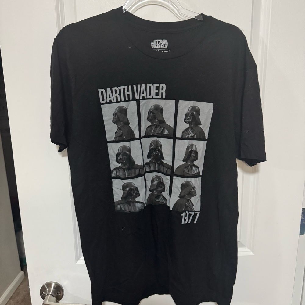 Star Wars Black Darth Vader Short Sleeve Tee